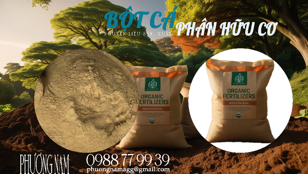 Bột Cá Làm Phân Hữu Cơ